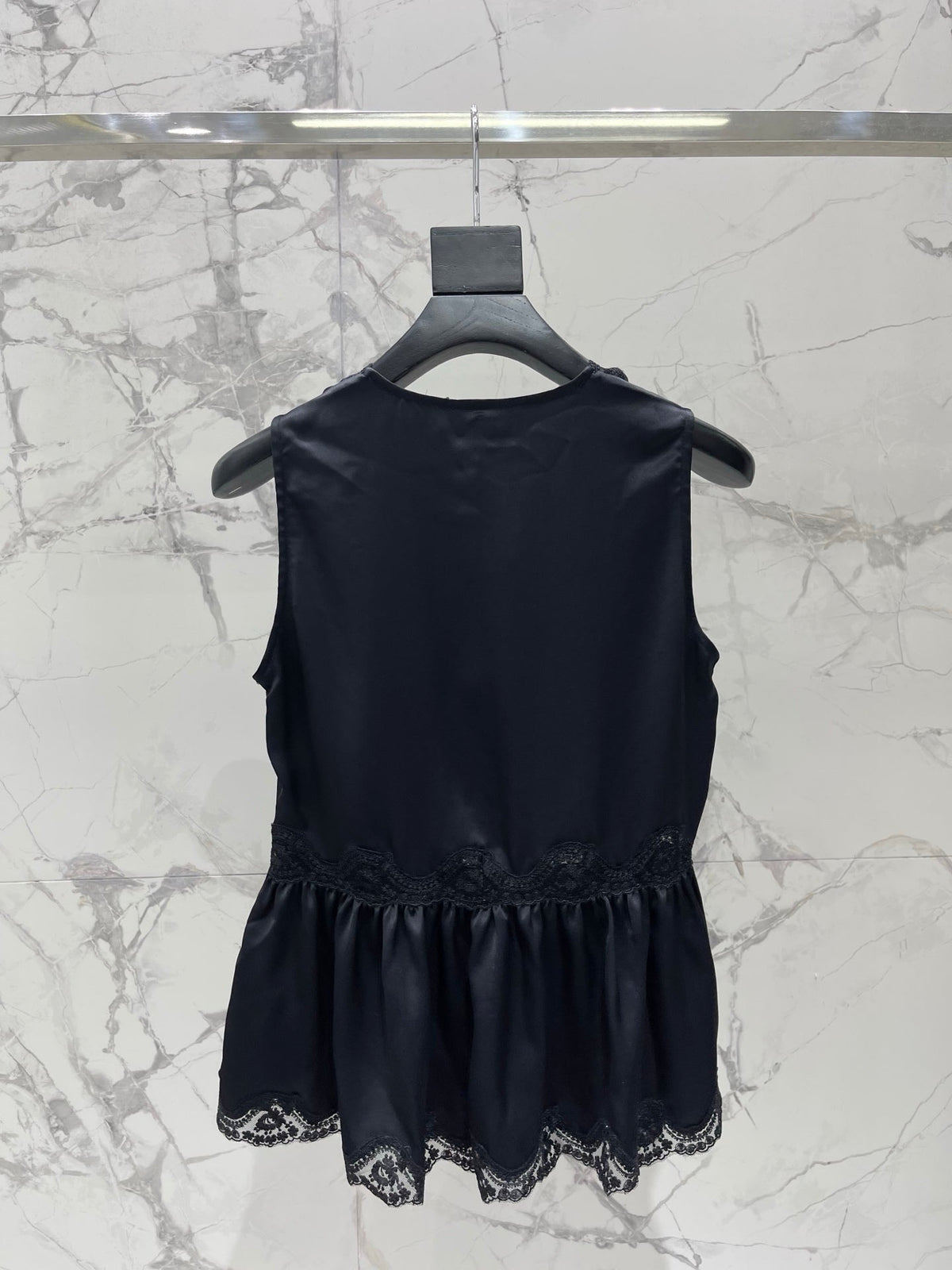 Yves Saint Laurent/26SS NEW Vacation ⛱️lace stitching sleeveless vest