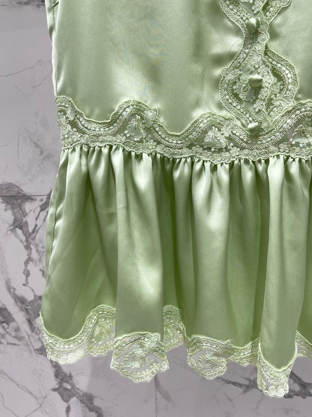 Yves Saint Laurent/26SS NEW Vacation ⛱️lace stitching sleeveless vest