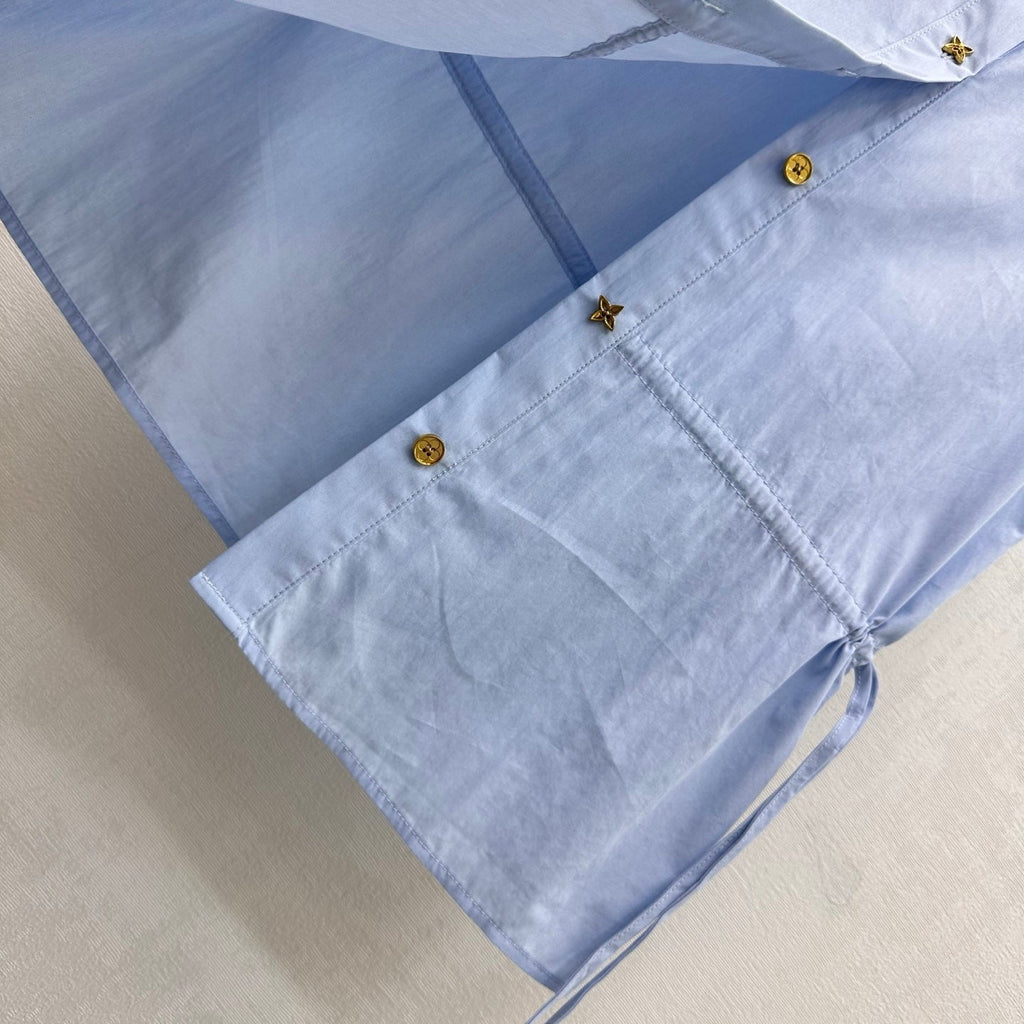 Louis Vuitton/26SS NEW Drawstring Sleeveless Shirt