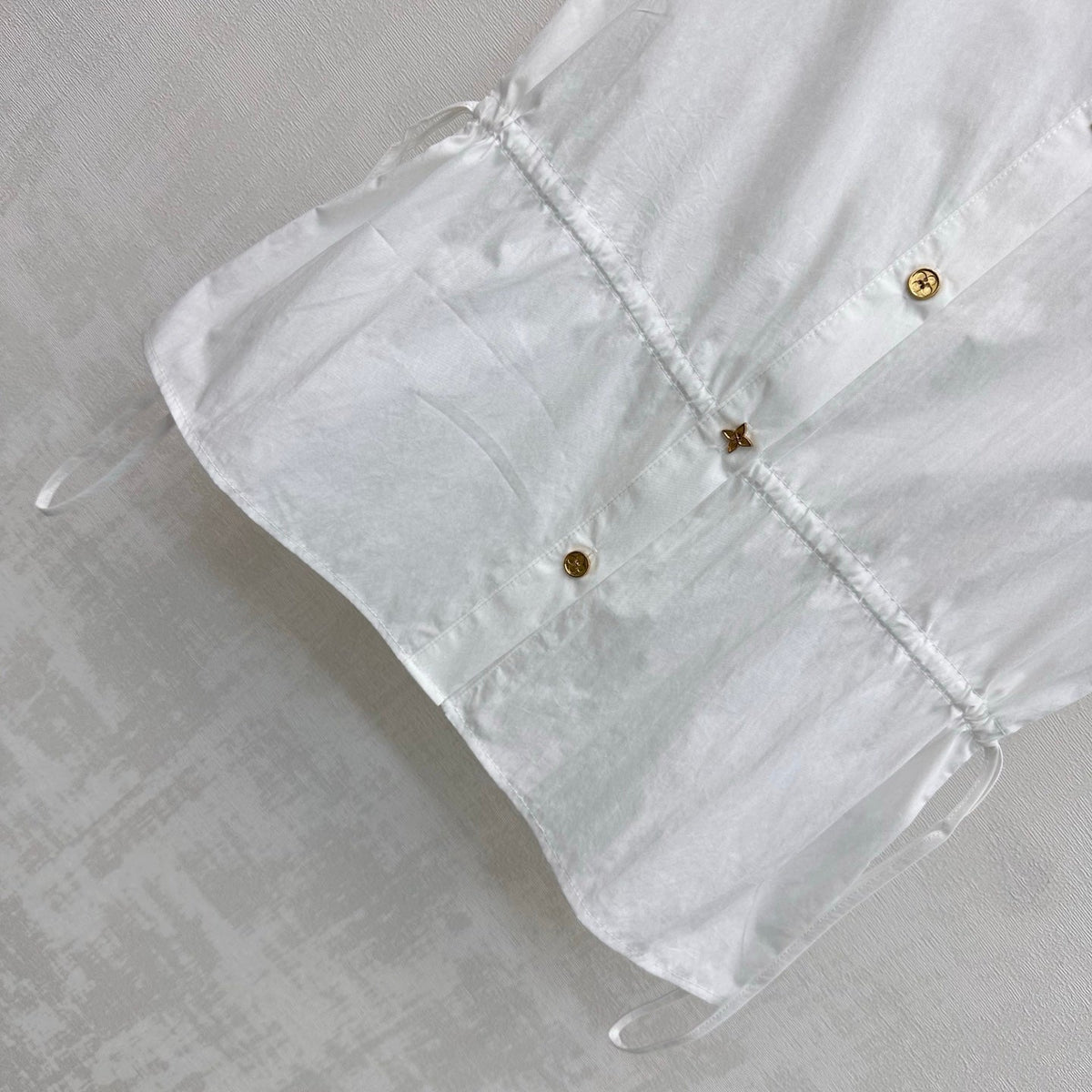 Louis Vuitton/26SS NEW Drawstring Sleeveless Shirt