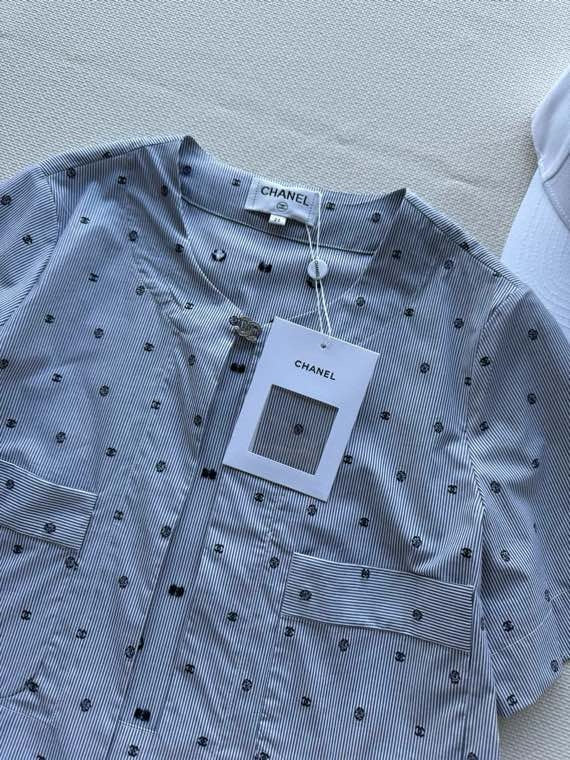 chanel/26SS NEW Jacquard Striped Cardigan