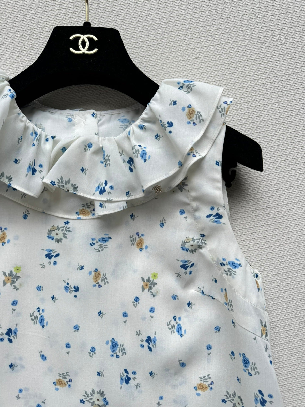 chanel/26SS NEW Court Style Floral Vest Shirt