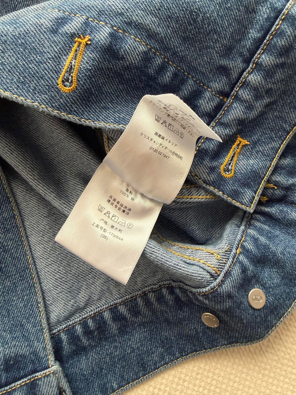 Dior/26SS NEW short denim jacket