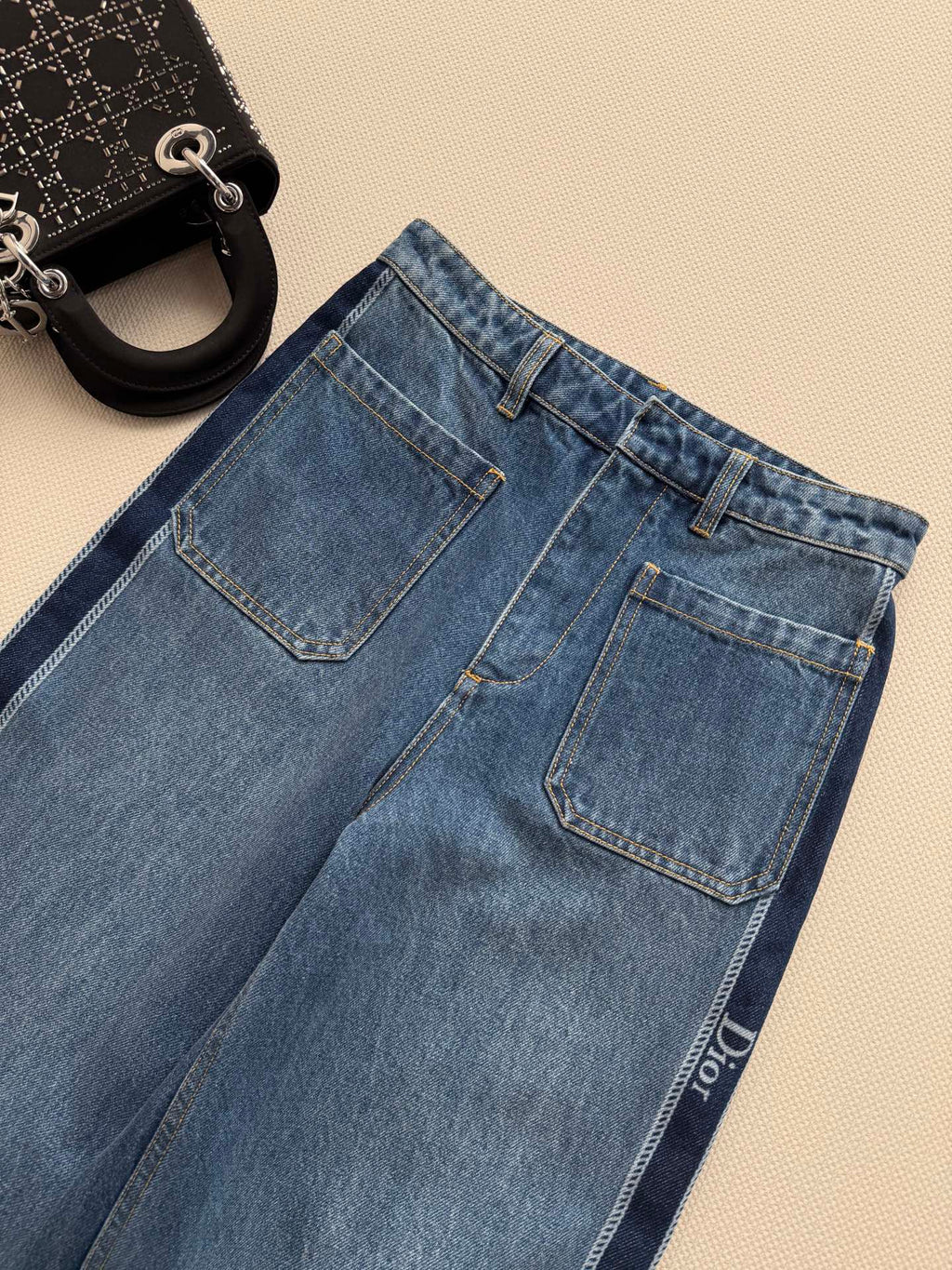 Dior/26SS NEW Retro Wide Leg Jeans