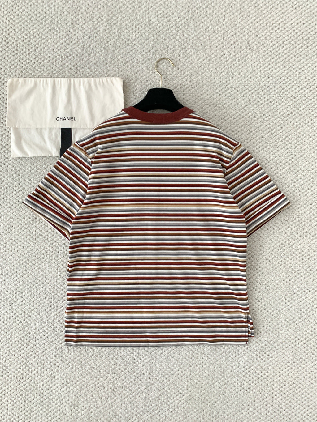 🔥Highest Quality🔥26SS NEW Hot Selling Coco Beach Brown Seahorse Knit T-shirt