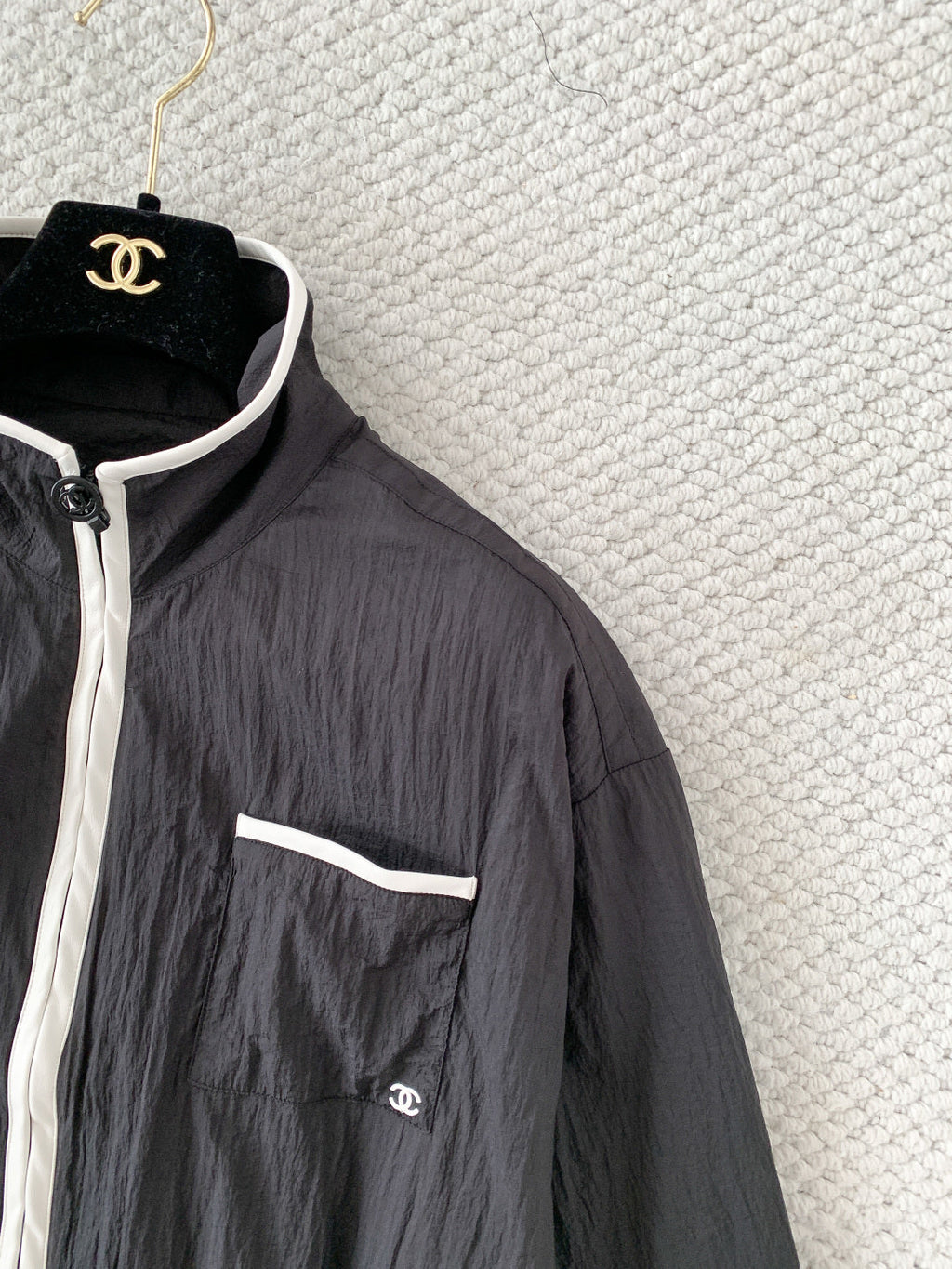 🔥Highest Quality🔥26SS NEW Coco Beach Black Zip-Up Sun Protection Jacket