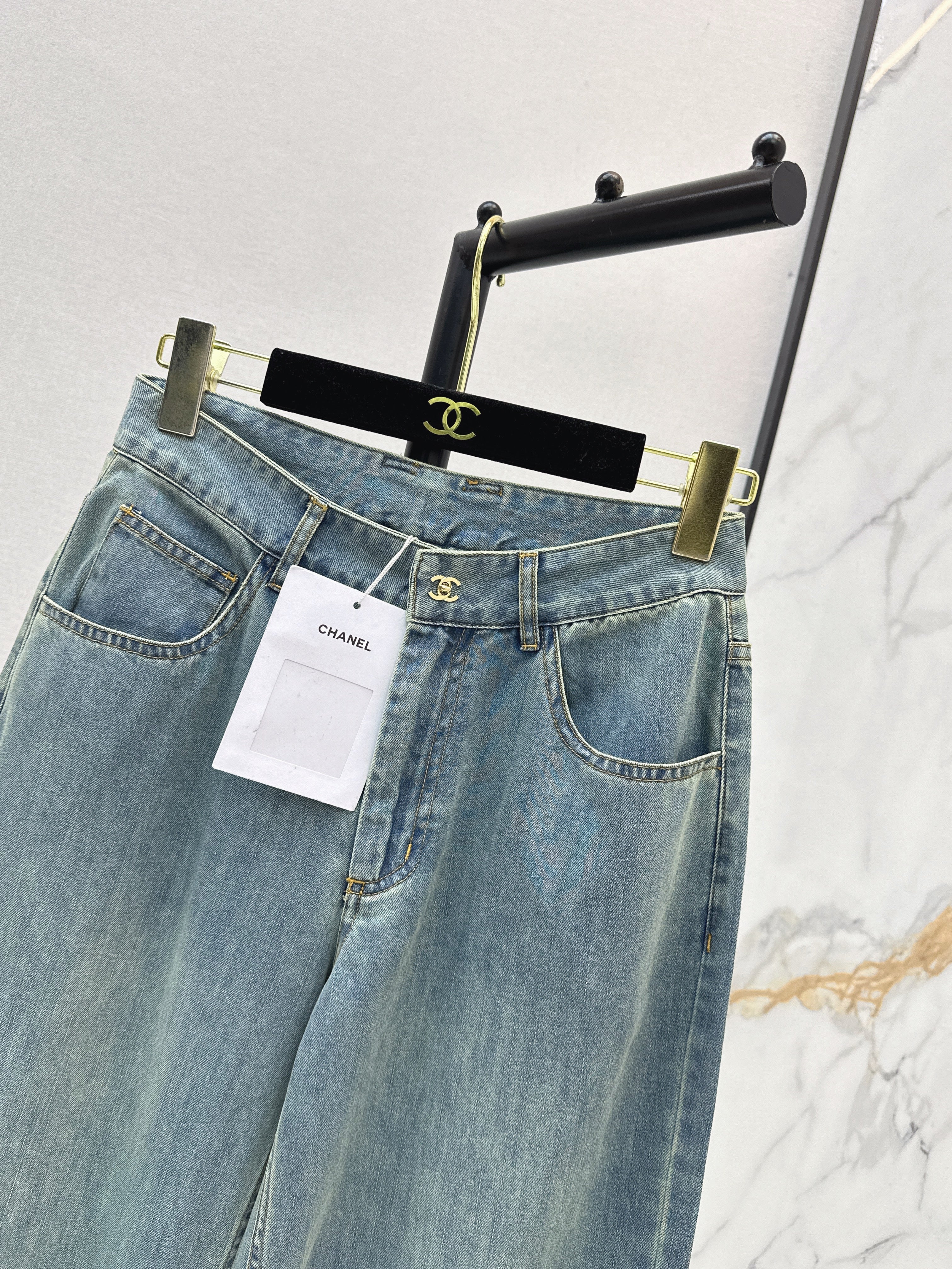 26SS NEW Coco Girls Straight Leg Jeans🩶