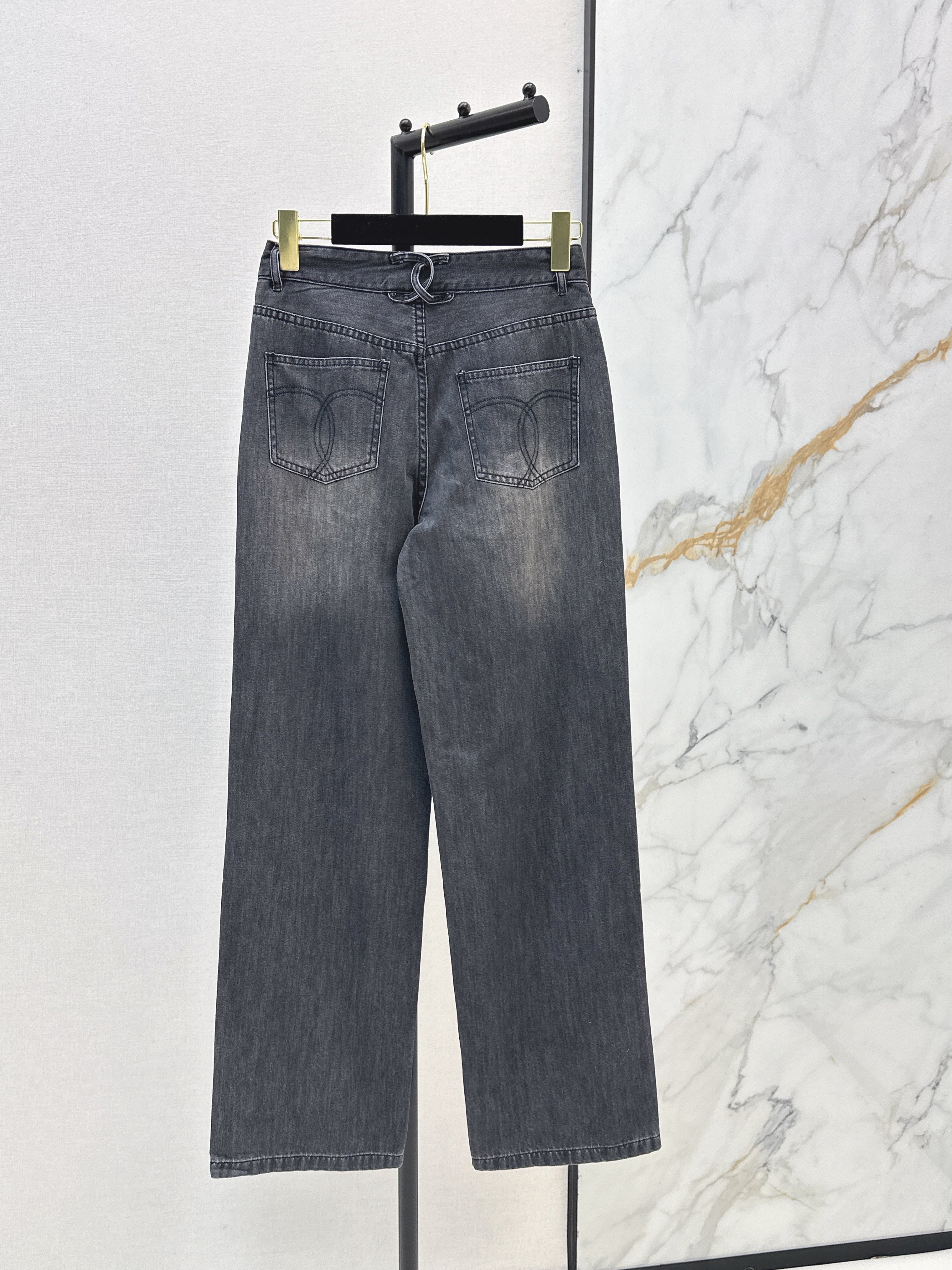 26SS NEW Coco Girls Straight Leg Jeans🩶