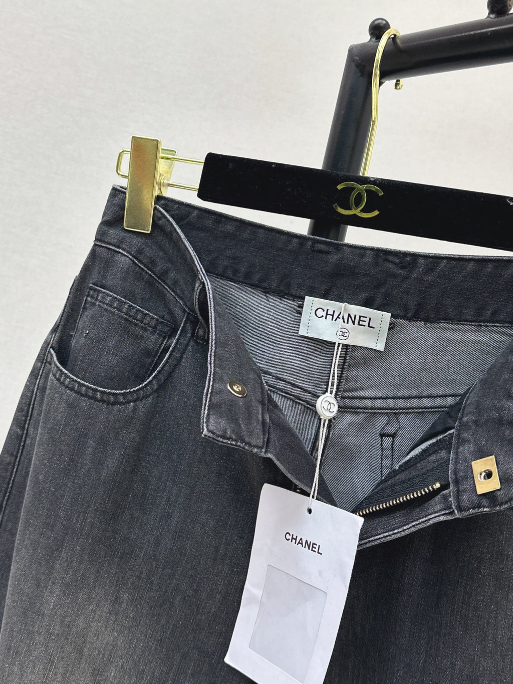 26SS NEW Coco Girls Straight Leg Jeans🩶