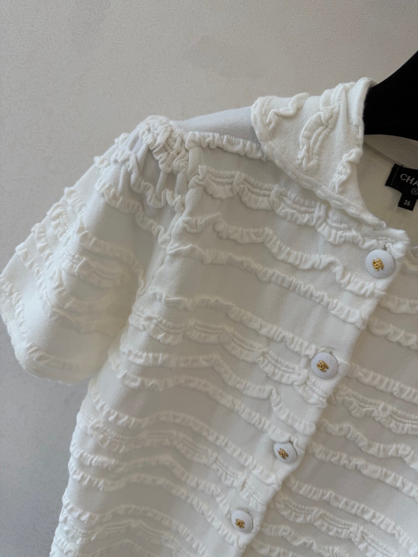 26SS NEW Collared Short-Sleeve Cardigan