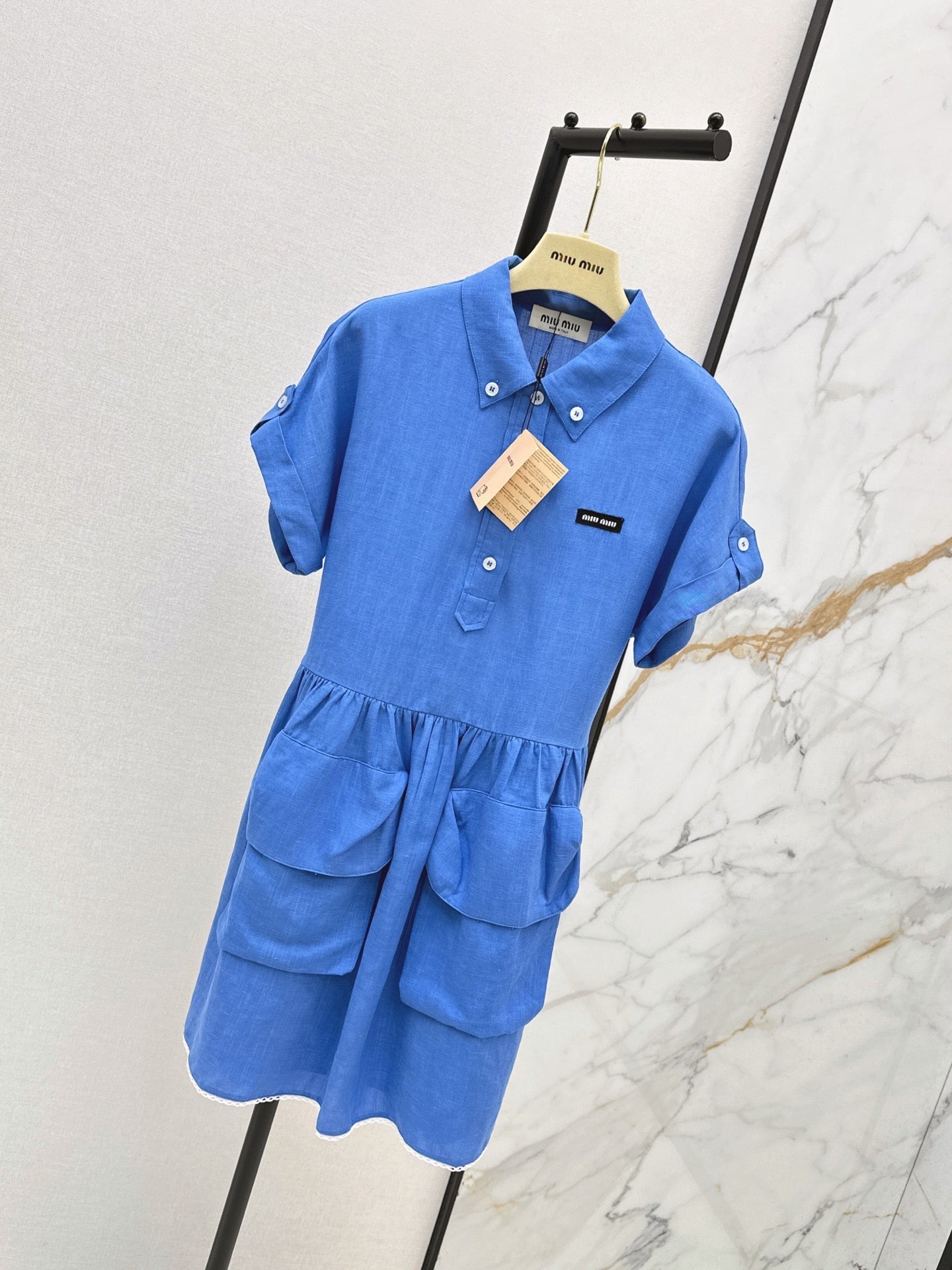 26SS NEW Workwear Pocket Shirt Dress 🩵