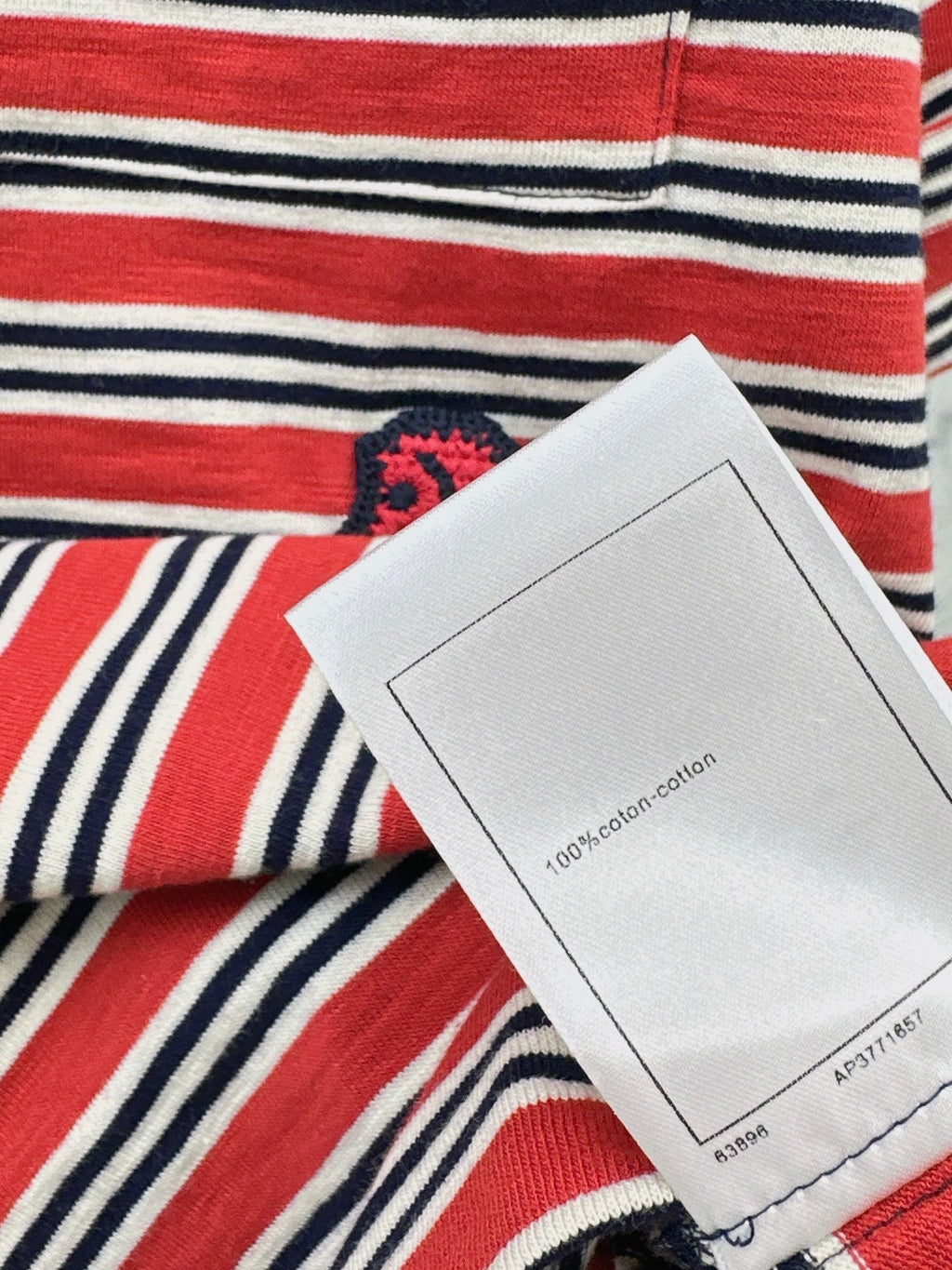26SS NEW Retro Color Block Striped Rolled-Up Short-Sleeve T-Shirt 🤎