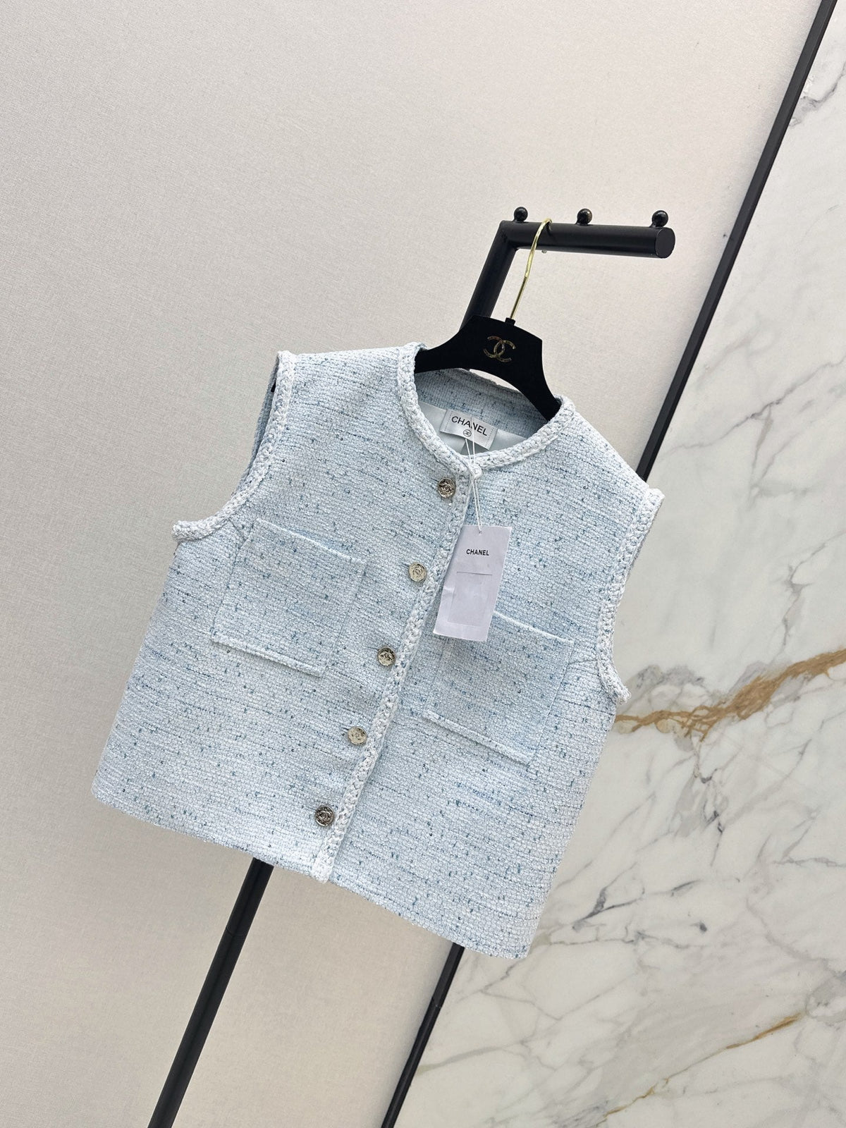 26SS NEW Elegant Knitted Vest🩵