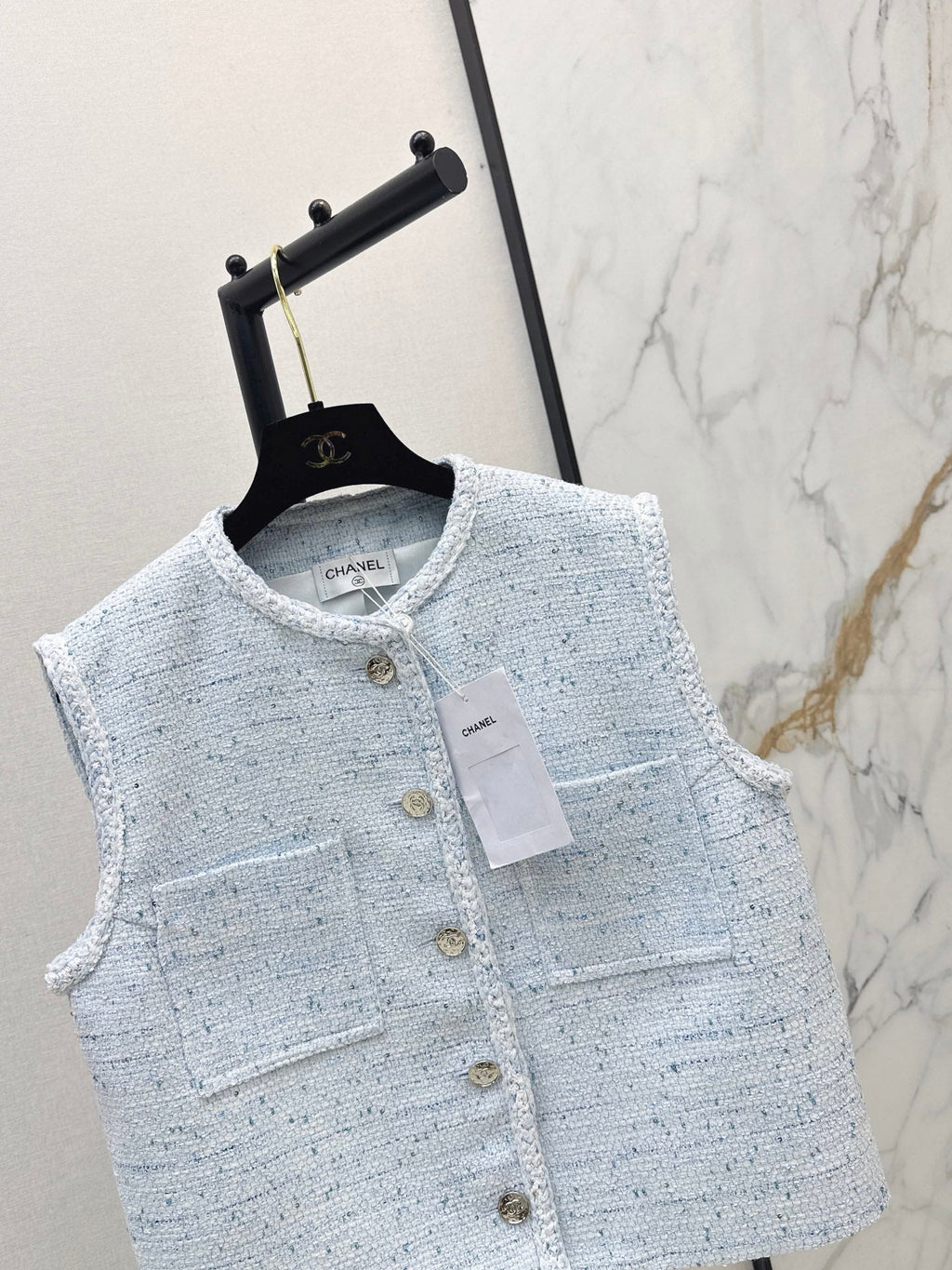 26SS NEW Elegant Knitted Vest🩵