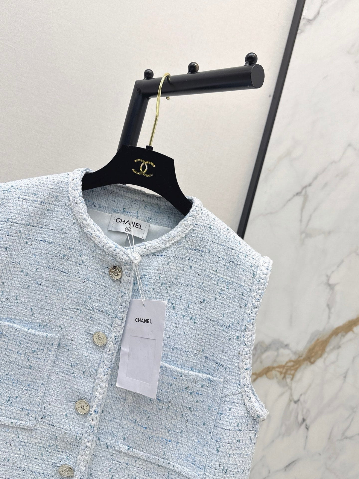 26SS NEW Elegant Knitted Vest🩵