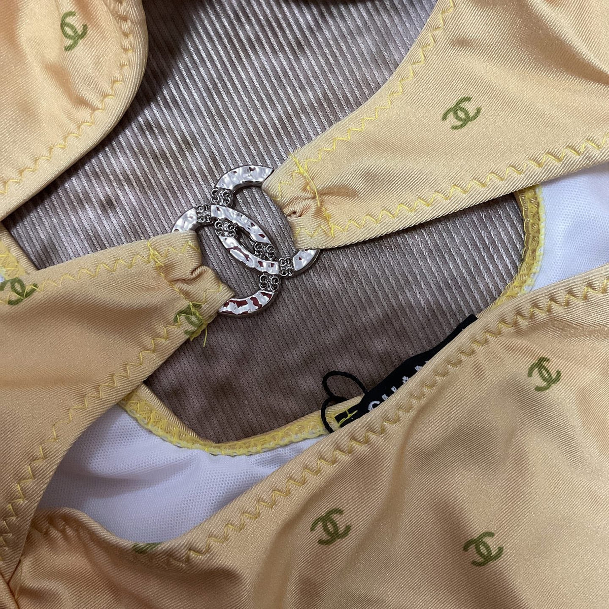 26SS NEW Yellow One-Piece Swimsuit 👙