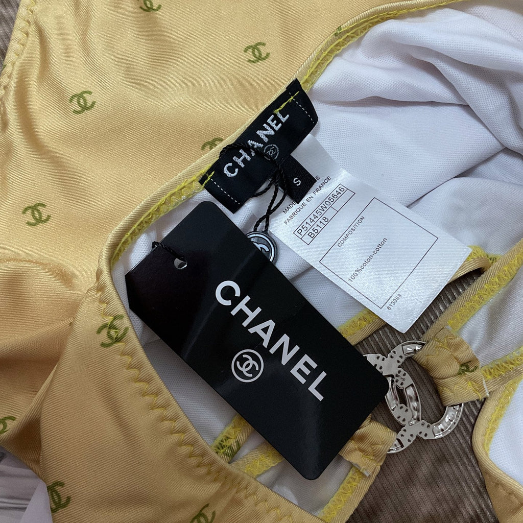 26SS NEW Yellow One-Piece Swimsuit 👙