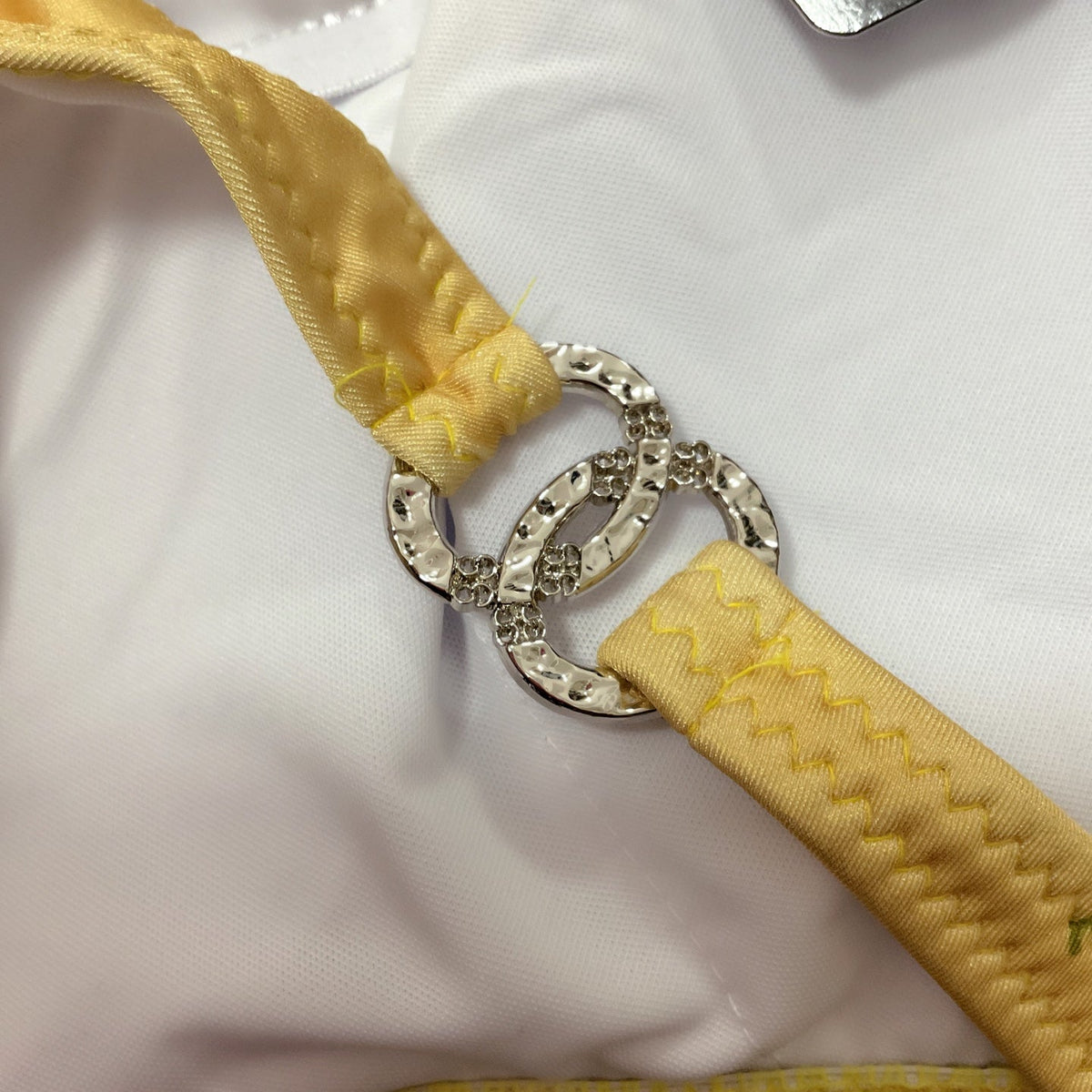 chanel/26SS NEW Yellow One-Shoulder One-Piece Swimsuit 👙