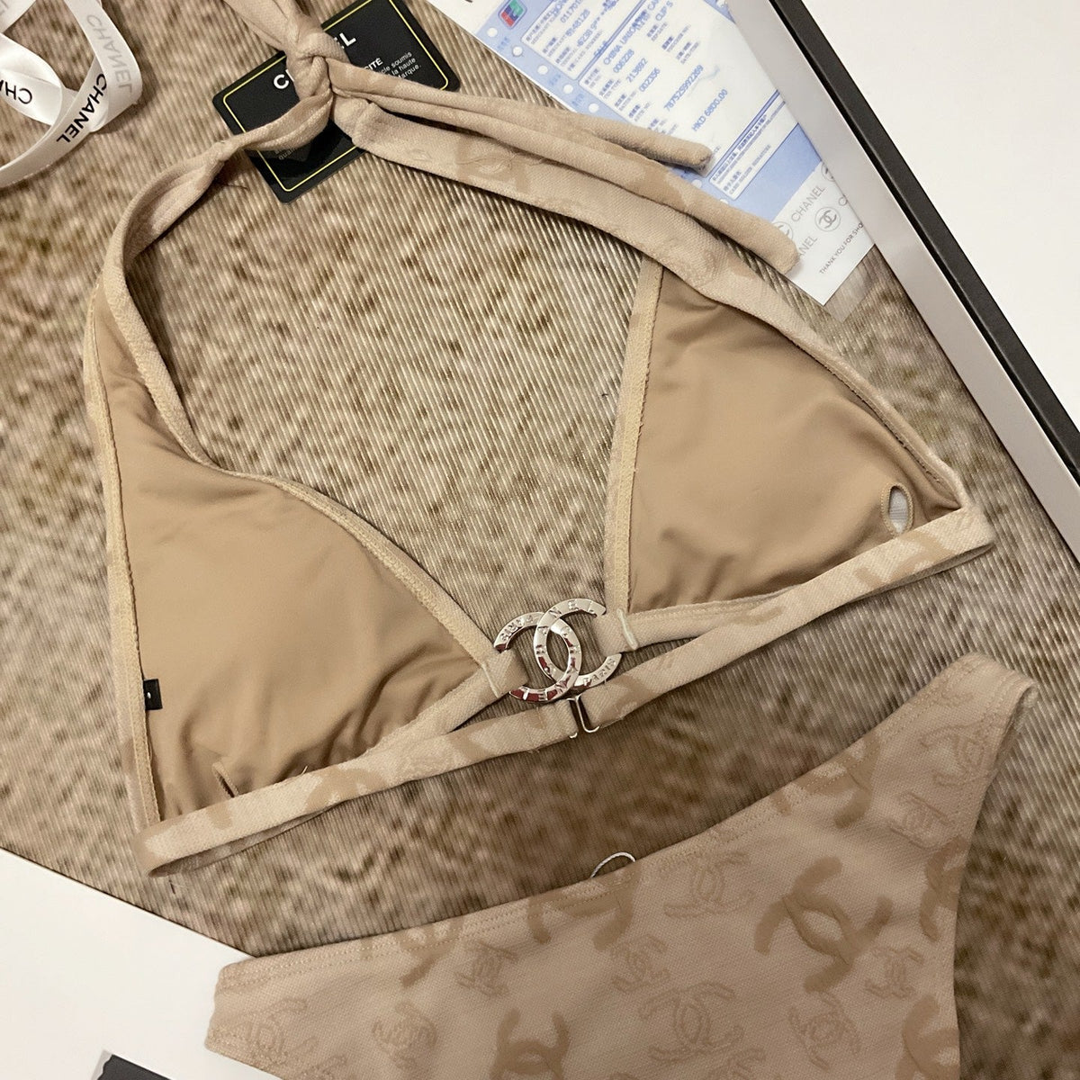 chanel/26SS NEW Two-Piece Swimsuit 👙
