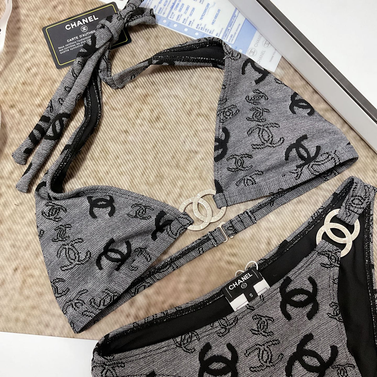 chanel/26SS NEW Two-Piece Swimsuit 👙