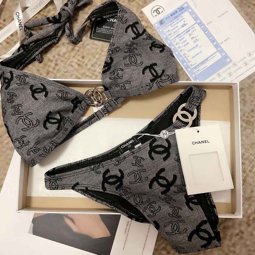 chanel/26SS NEW Two-Piece Swimsuit 👙