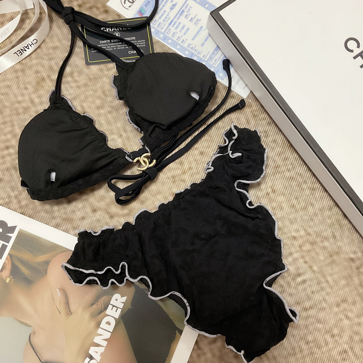 chanel/26SS NEW Two-Piece Swimsuit 👙
