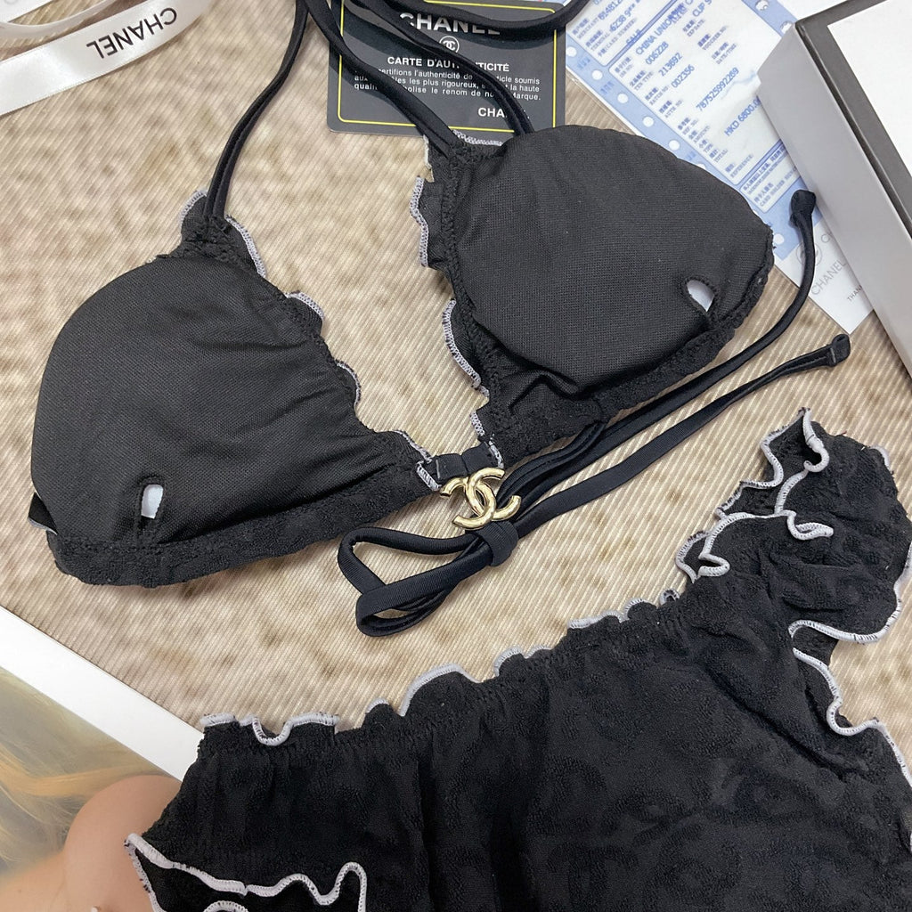 chanel/26SS NEW Two-Piece Swimsuit 👙