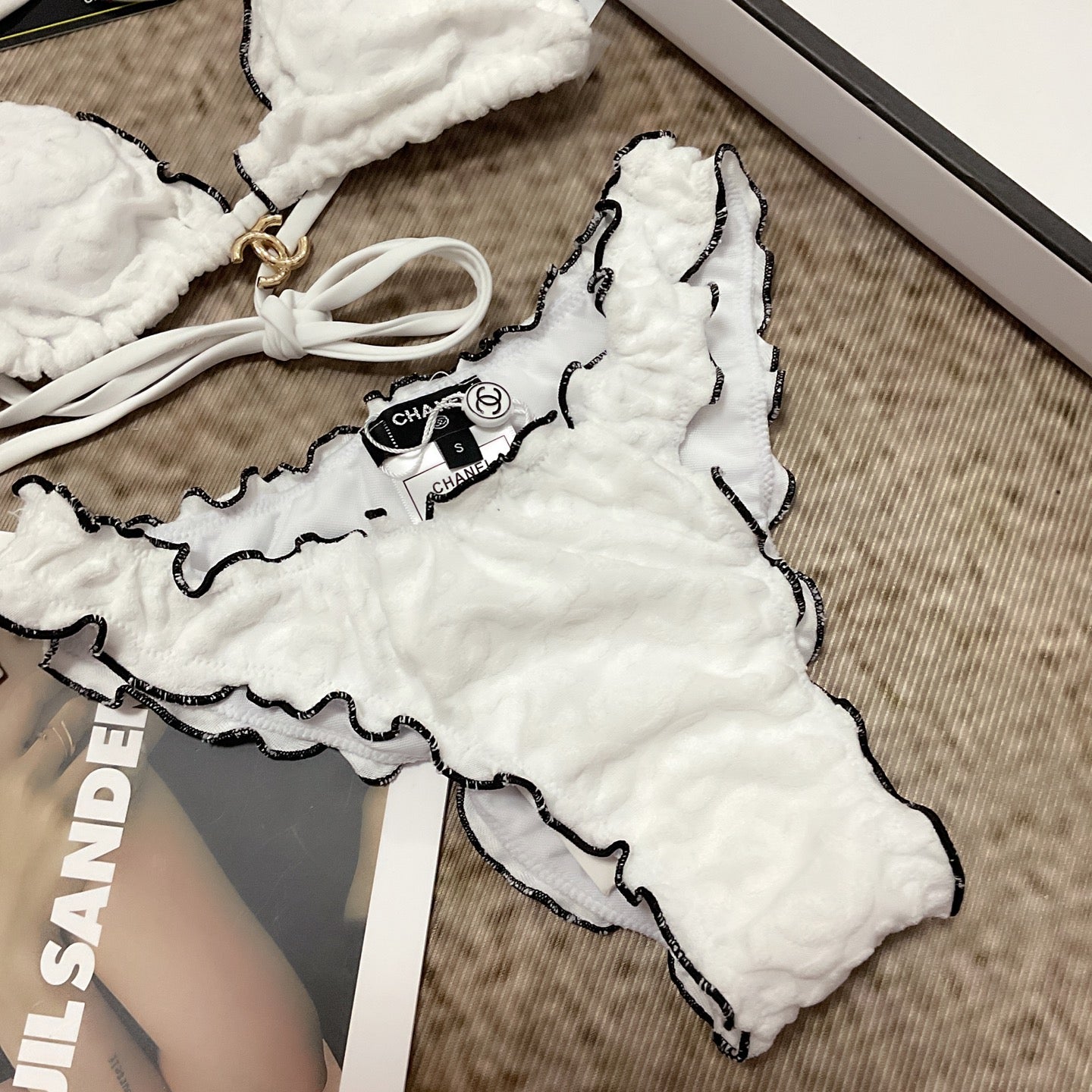 chanel/26SS NEW Two-Piece Swimsuit 👙