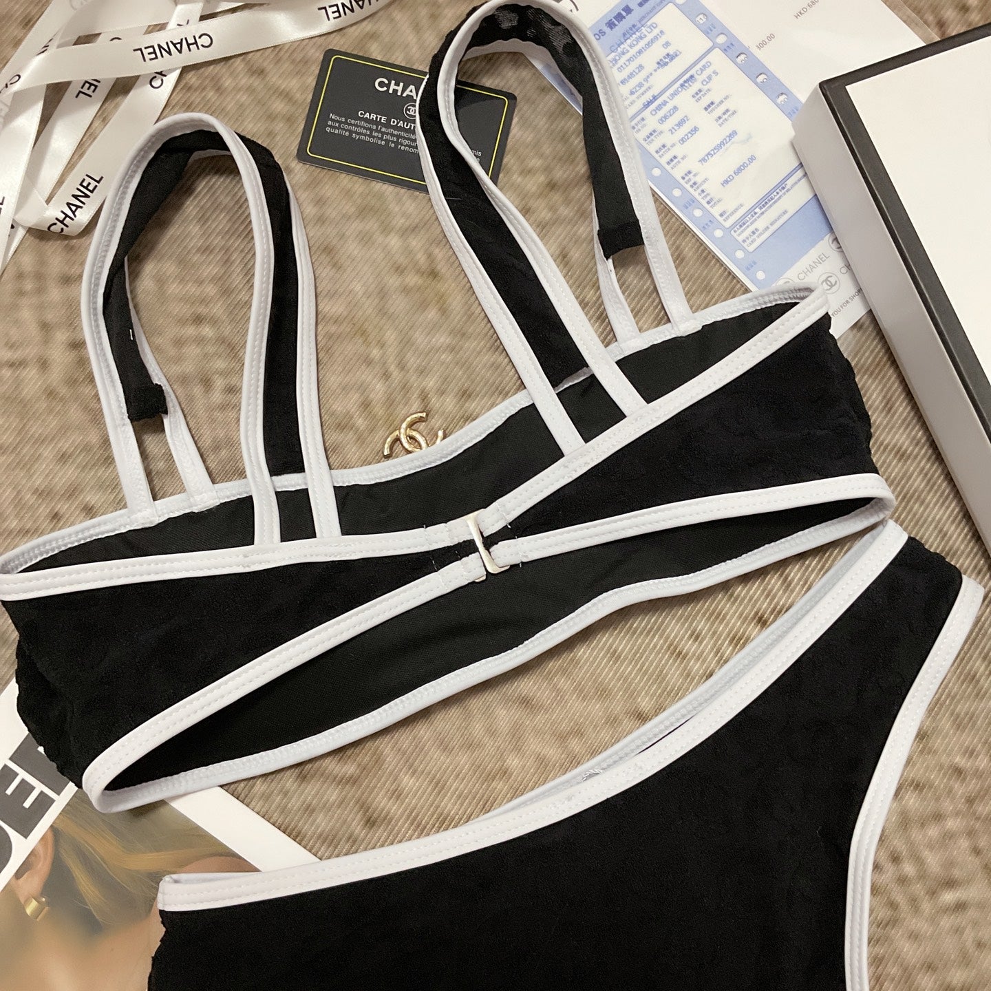 chanel/26SS NEW Two-Piece Swimsuit 👙