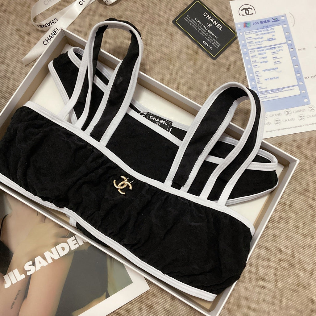 chanel/26SS NEW Two-Piece Swimsuit 👙