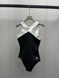 chanel/26SS NEW Beach Collection 🏝️ Cross-strap swimsuit 👙