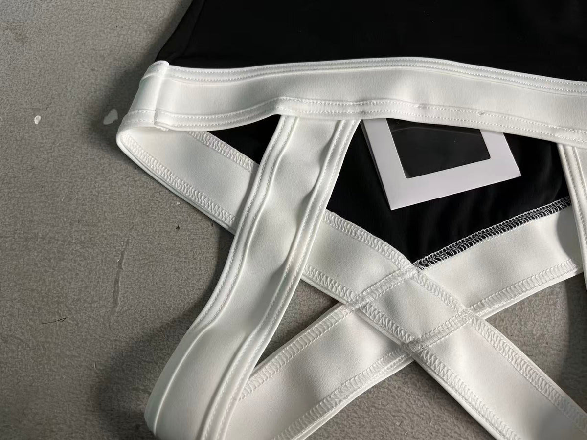 chanel/26SS NEW Beach Collection 🏝️ Cross-strap swimsuit 👙
