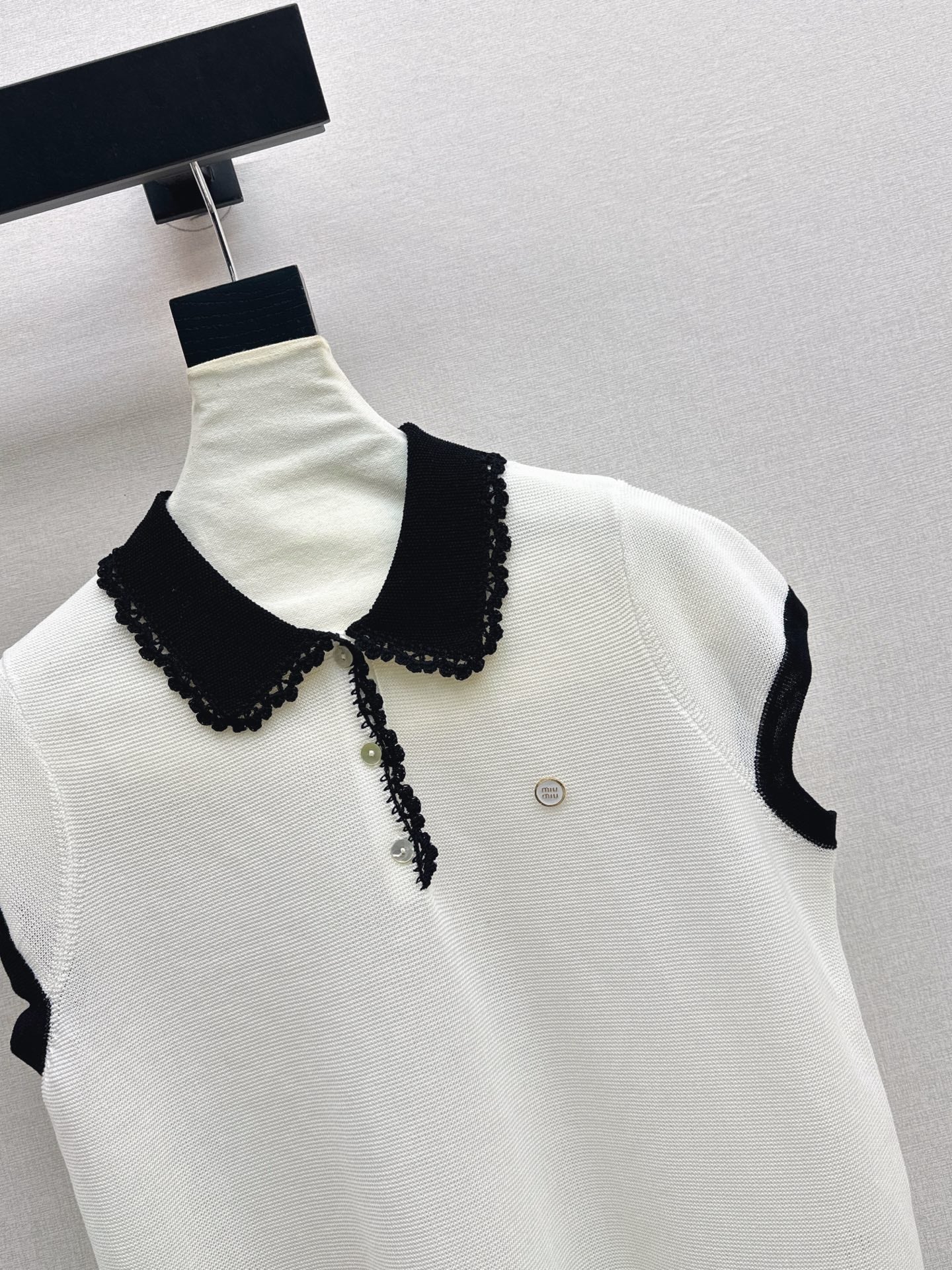 26SS NEW Gentle and Youthful Polo Knit Sweater 🤍