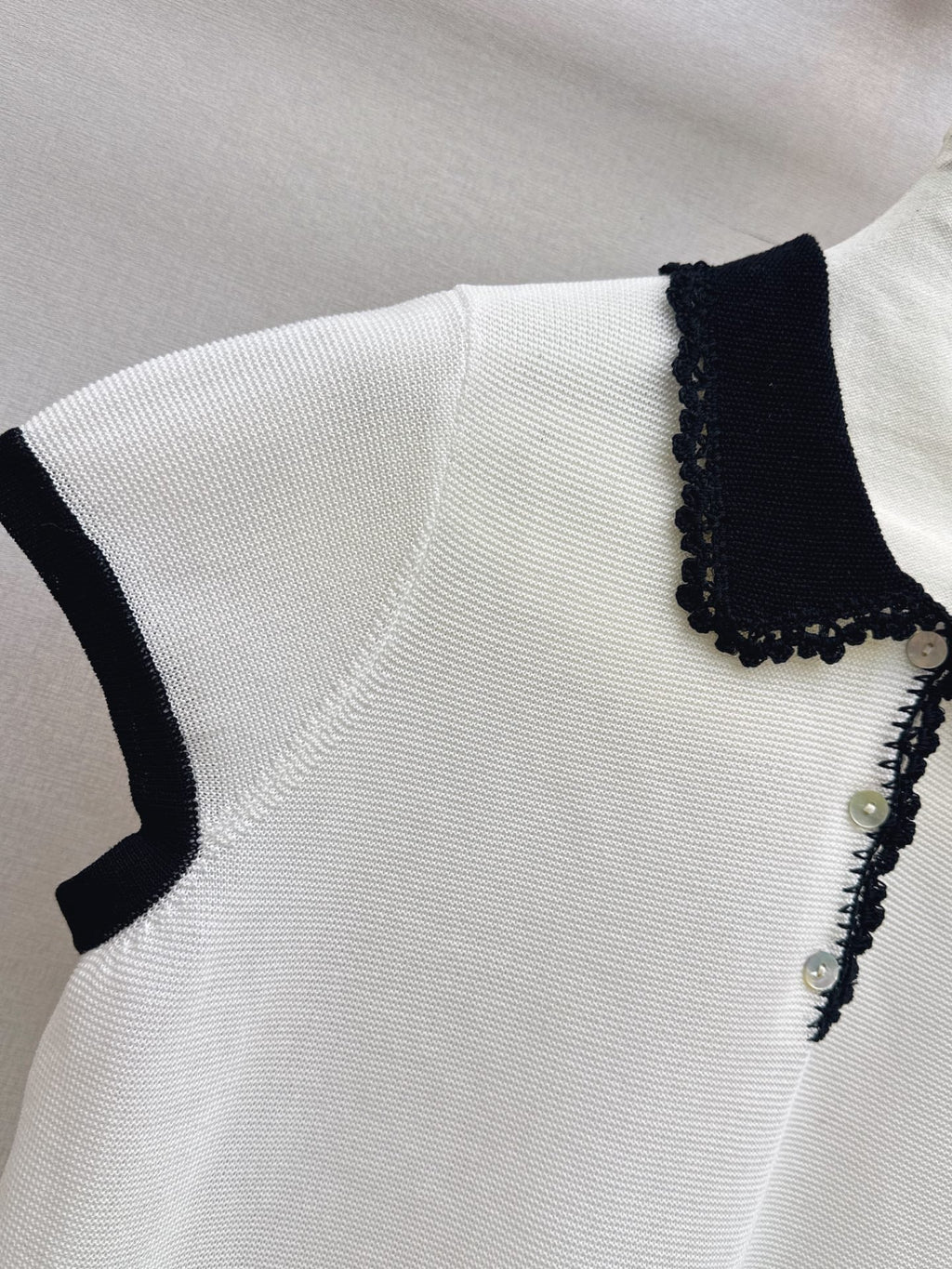 26SS NEW Gentle and Youthful Polo Knit Sweater 🤍