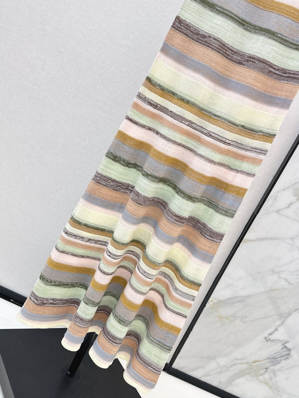 26SS NEW Striped Knit Maxi Dress 🤎