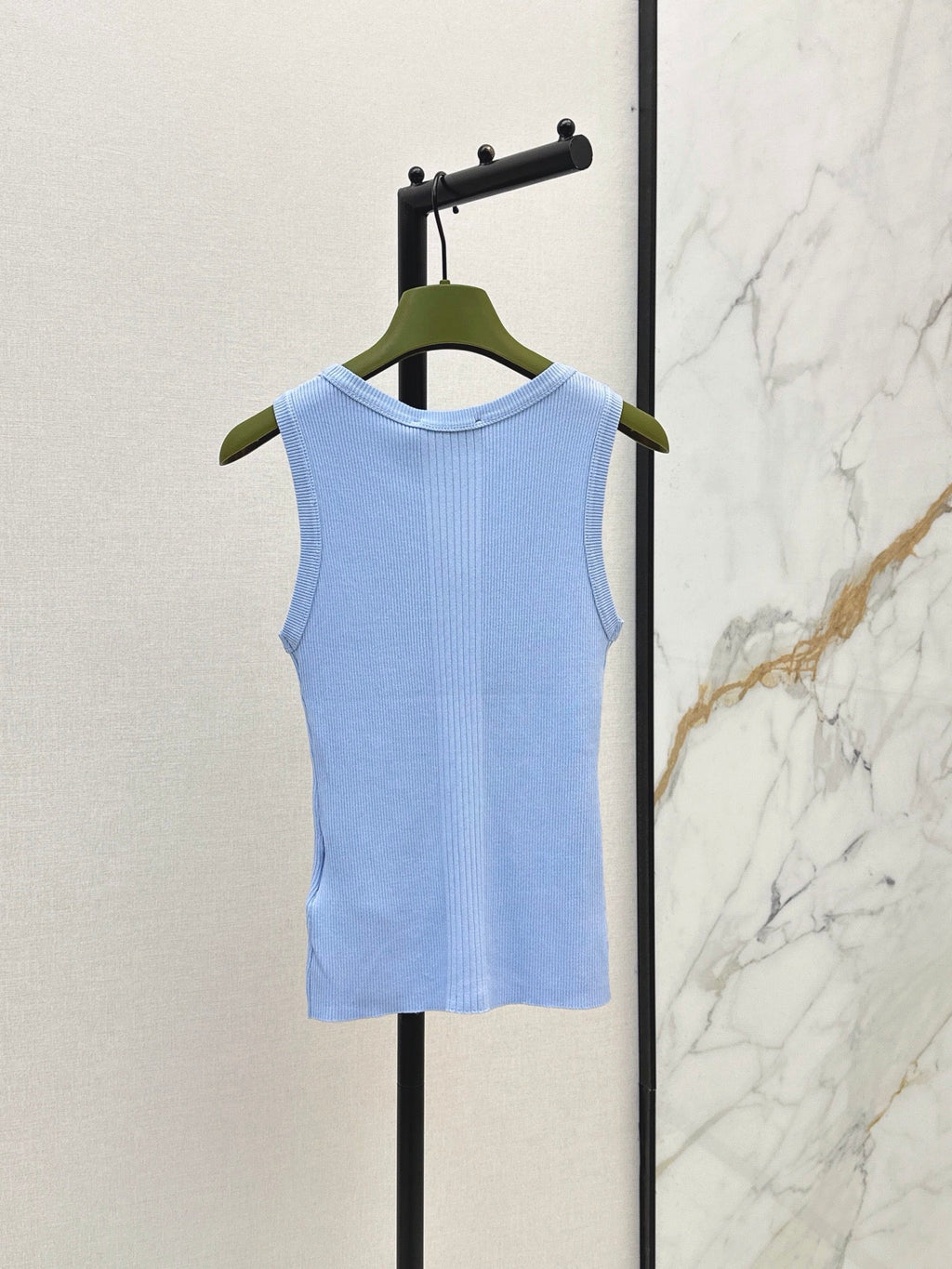 26SS NEW Round Neck Sleeveless Knitted Vest 🤍