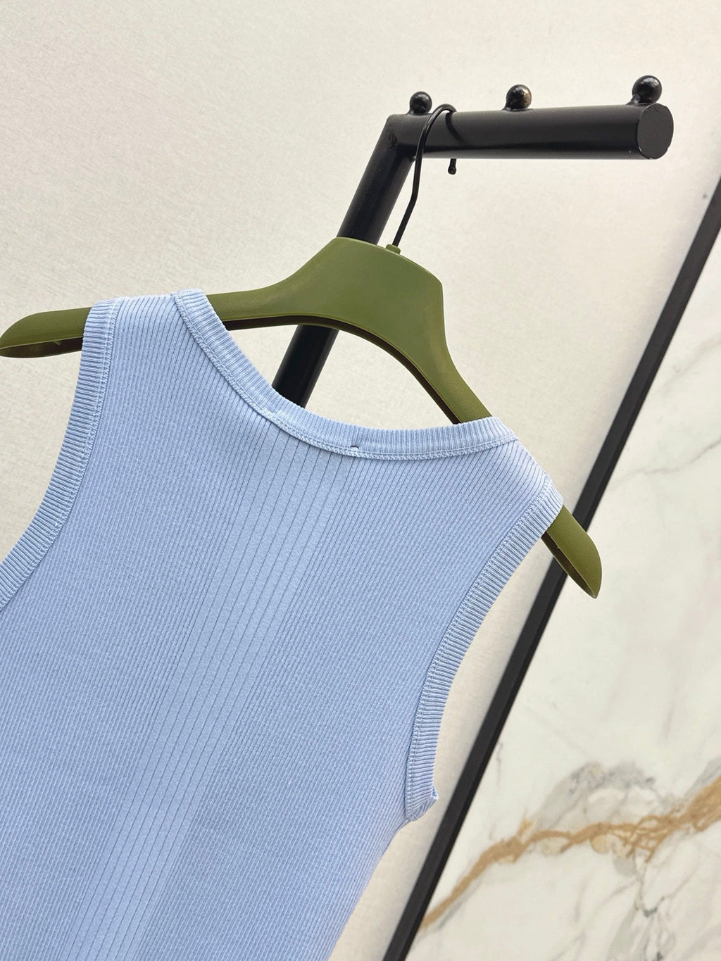 26SS NEW Round Neck Sleeveless Knitted Vest 🤍