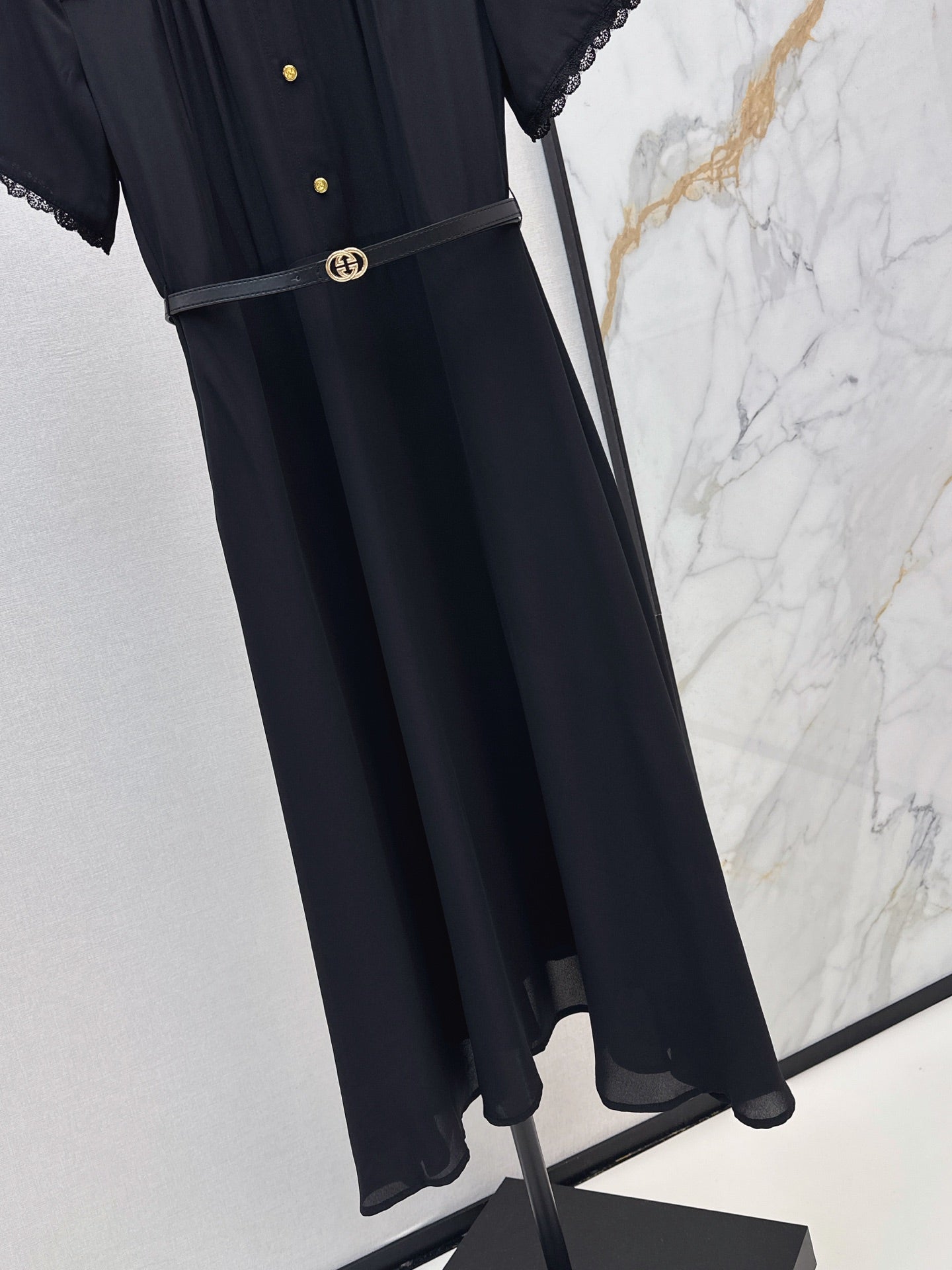 26SS NEW Lace-trimmed Long Dress 🖤