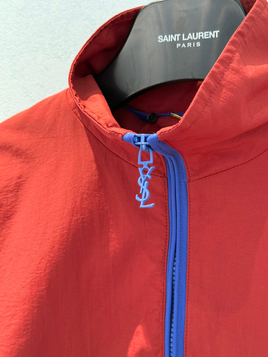 🔥Highest Quality🔥26SS NEW Color Block Chain Half-Zip Jacket ❤️