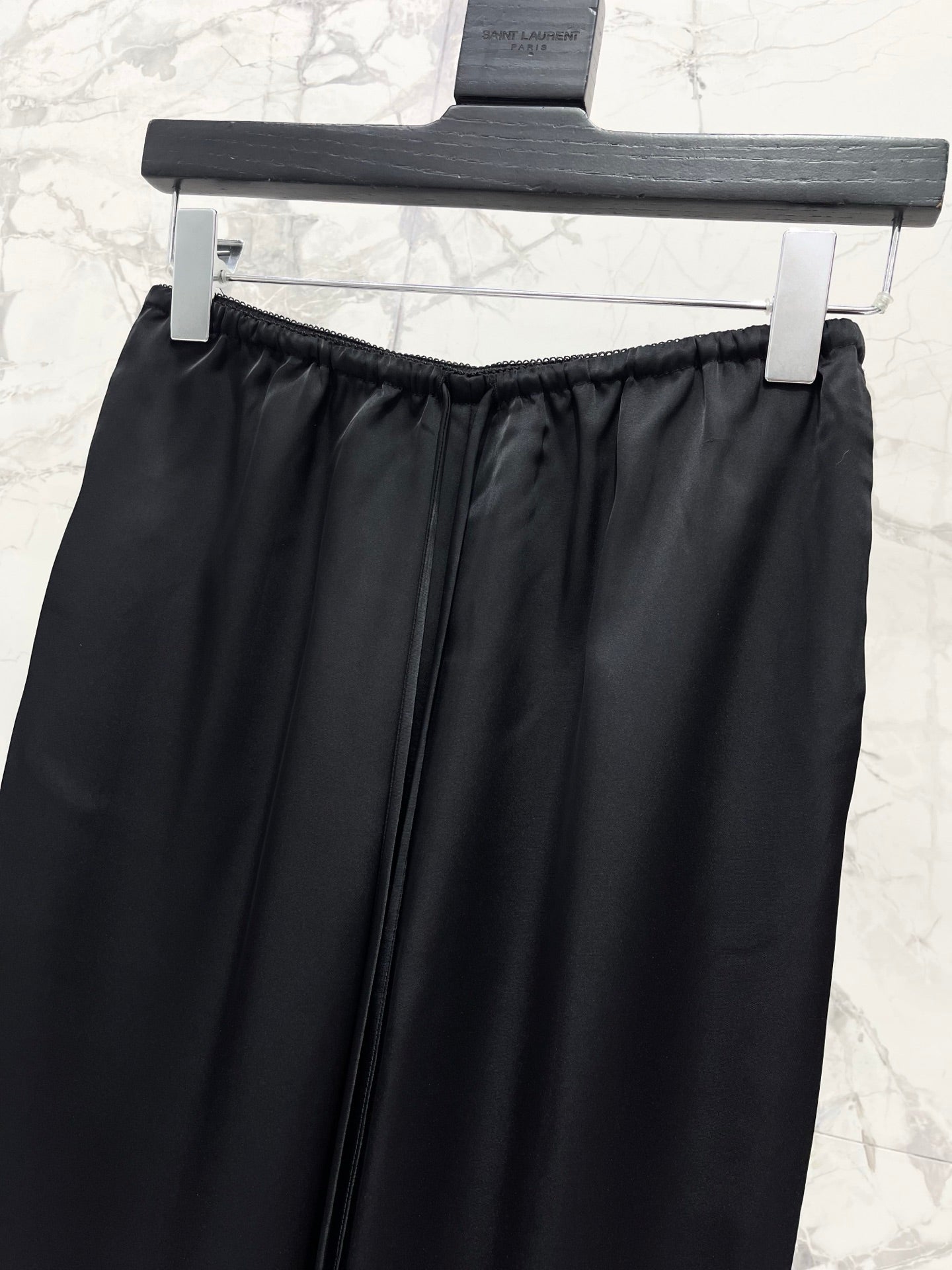 🔥HOT🔥26SS NEW Lace Ruffled Wide-Leg Acetate Trousers