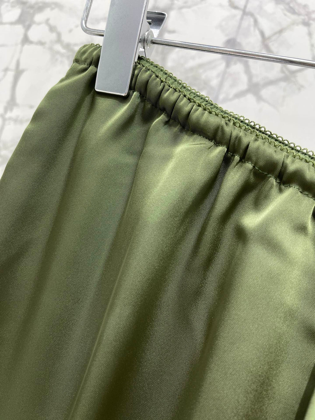 🔥HOT🔥26SS NEW Lace Ruffled Wide-Leg Acetate Trousers
