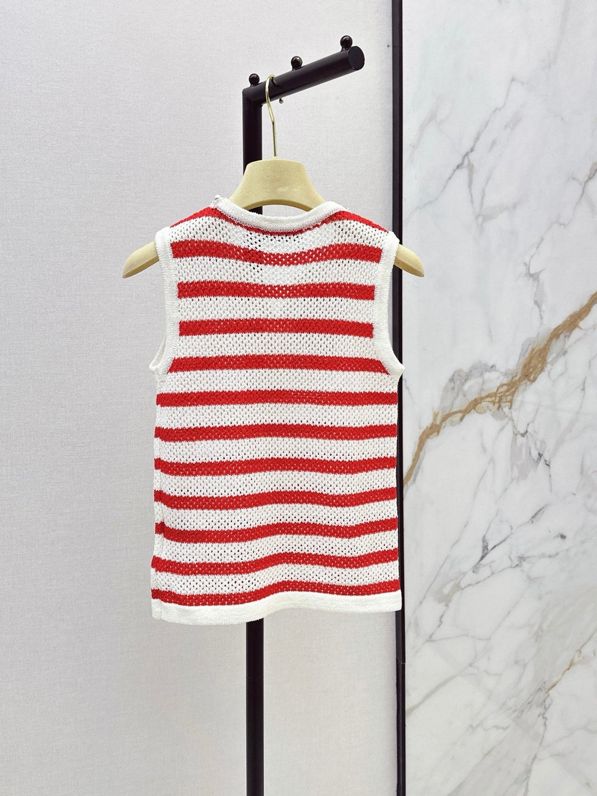 26SS NEW Color Block Striped Knit Vest 🤍