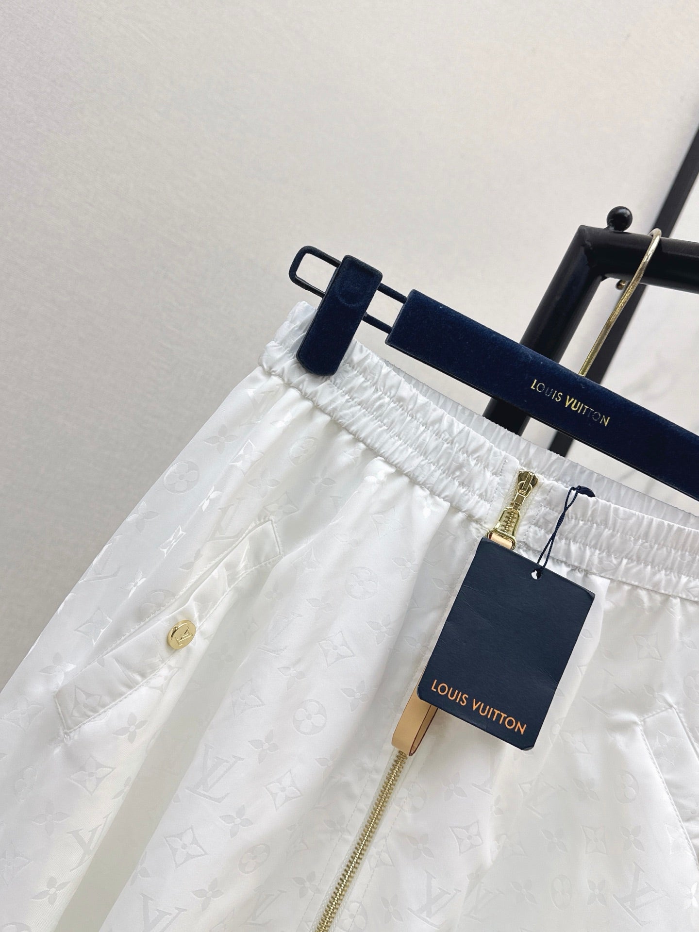 26SS NEW White Jacquard Midi Skirt 🤍