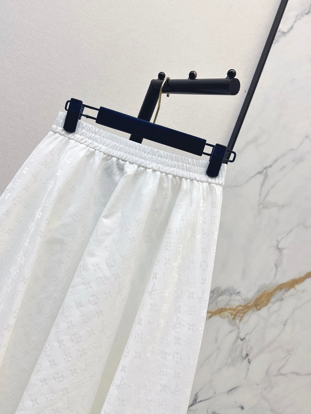 26SS NEW White Jacquard Midi Skirt 🤍