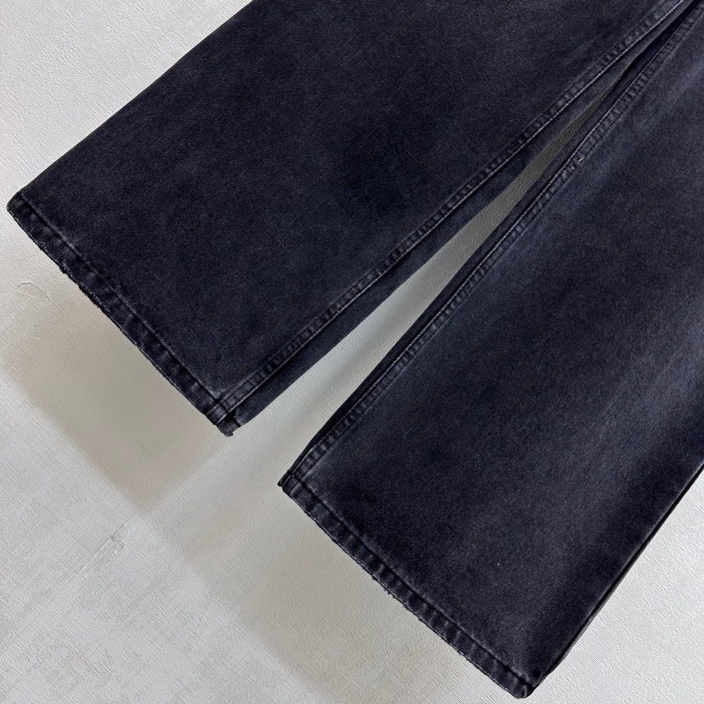 26SS NEW Letter Button Wide-Leg Jeans