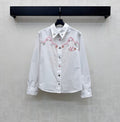 26SS NEW Heavy Embroidery Collared Shirt