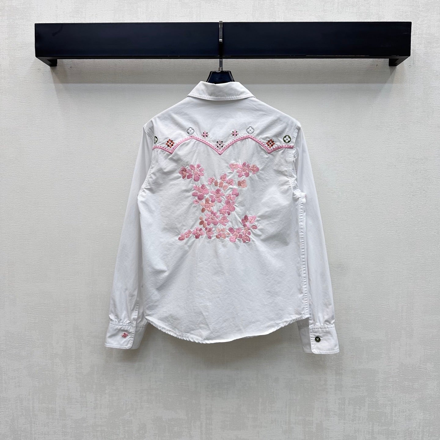 26SS NEW Heavy Embroidery Collared Shirt