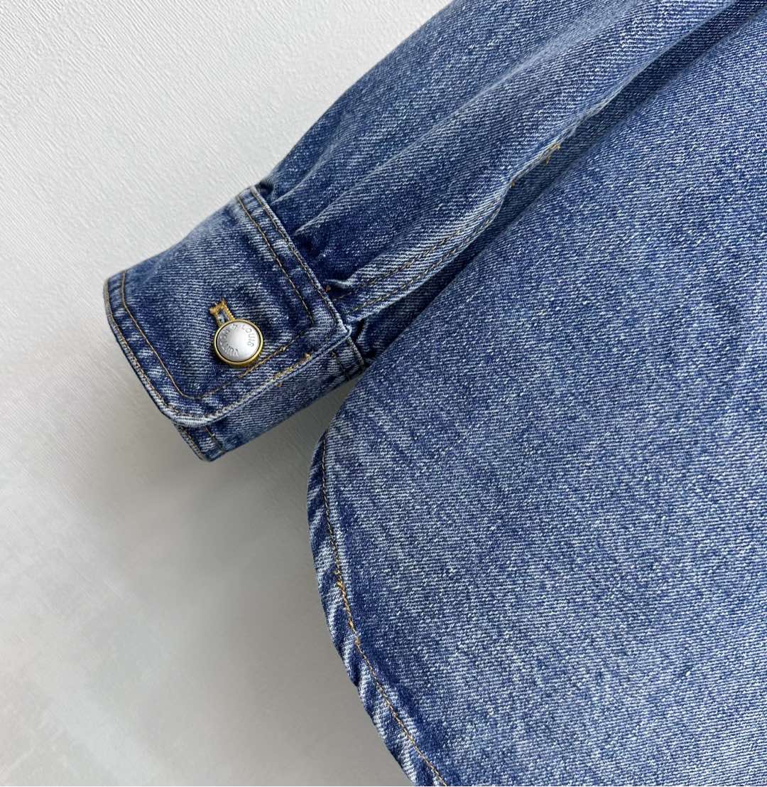 26SS NEW Heavy-duty Denim Shirt Jacket
