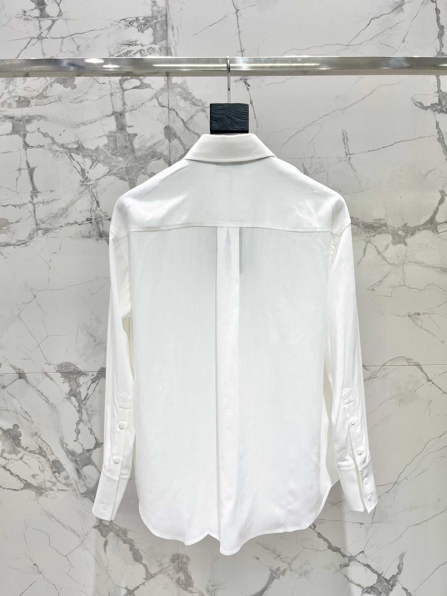 🔥Highest Quality🔥26SS New Vintage-Style Long-Sleeve Shirt with Ruffles and Pleats