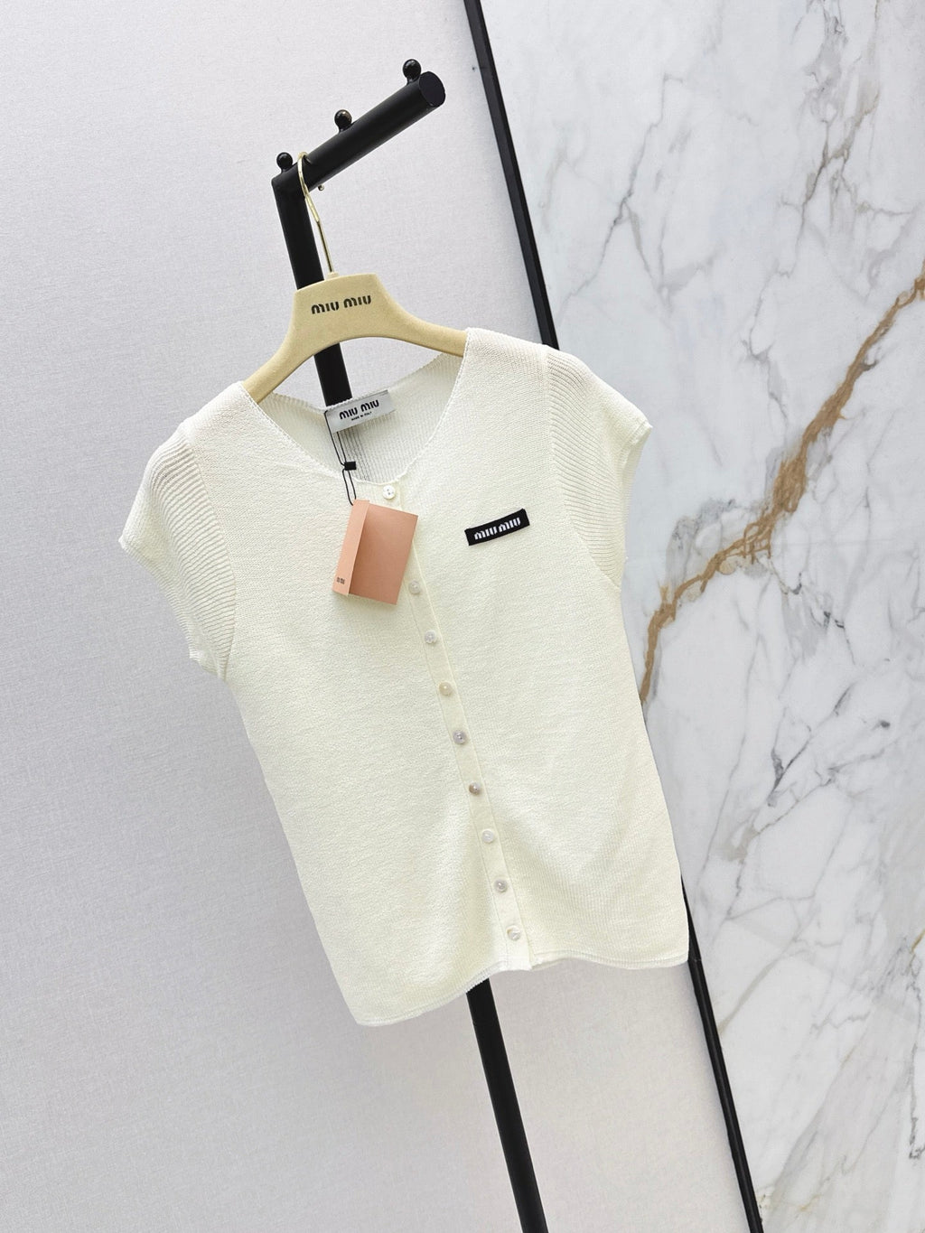 26SS New Summer "Dopamine" Style Drop-Shoulder Knit Top 🩵